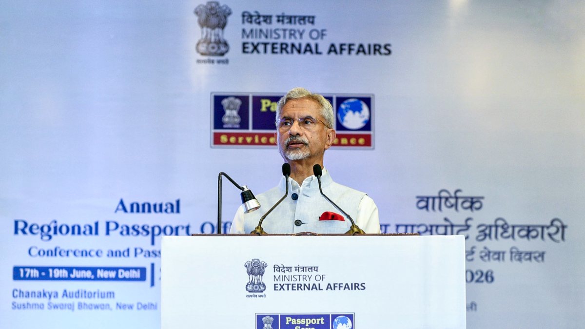 Jaishankar addresses annual passport officers' conference in Delhi
