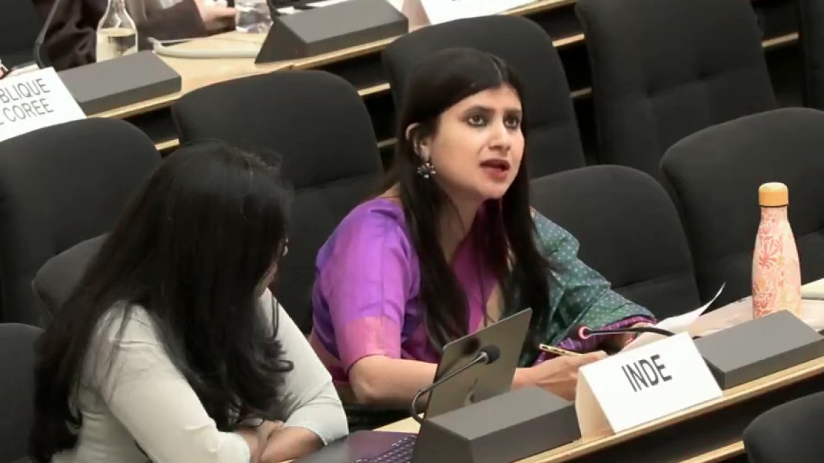 Indian diplomat Anupama Singh addresses UN session in New York