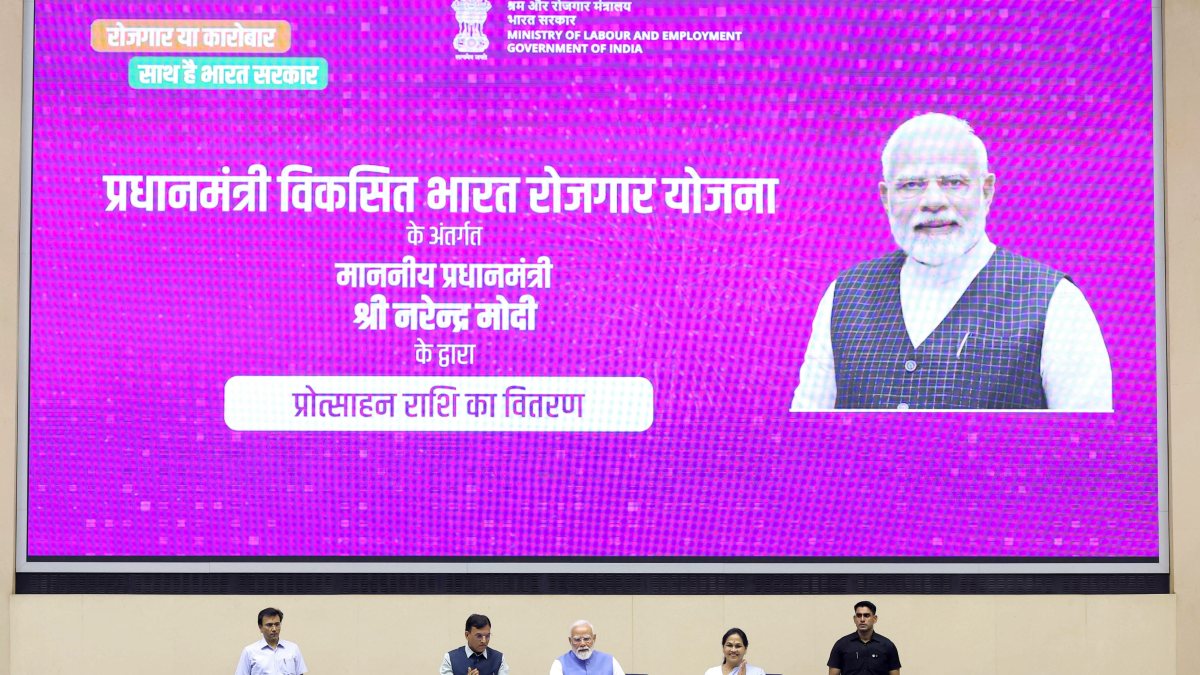 Prime Minister Narendra Modi, disburses incentives worth around Rs2,400 crore…