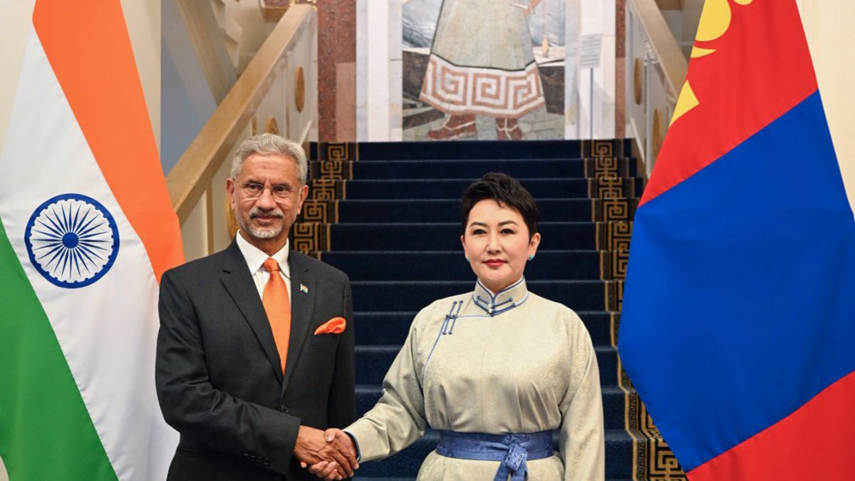 Jaishankar meets Mongolian foreign minister in Ulaanbaatar