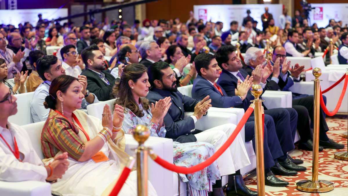 Ram Charan, Upasana, Sunita Rajwar at Republic Summit 2026