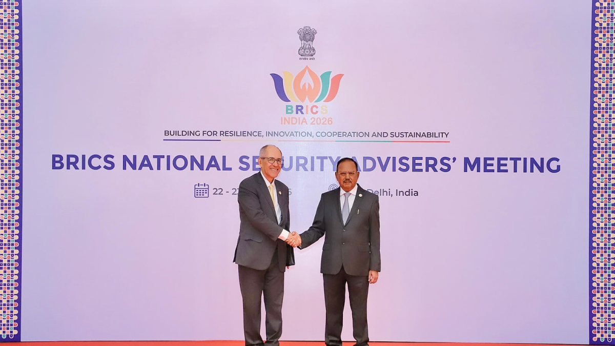 National Security Advisor (NSA) Ajit Doval welcomes Secretary of Multilateral…