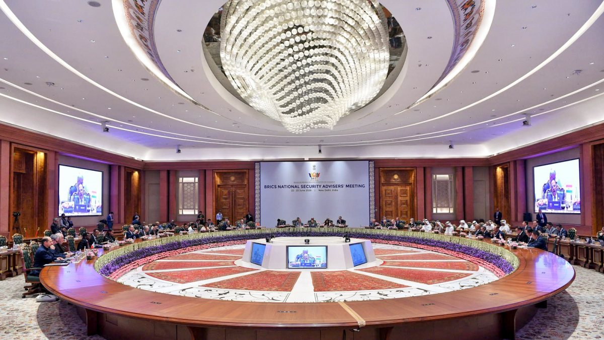 National Security Advisor (NSA) Ajit Doval addresses the 16th BRICS National…