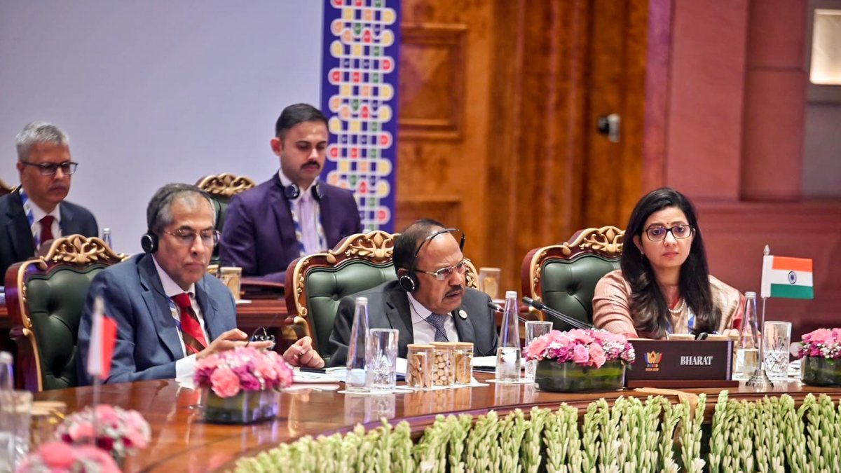 NSA Ajit Doval addresses 16th BRICS NSA meeting in New Delhi