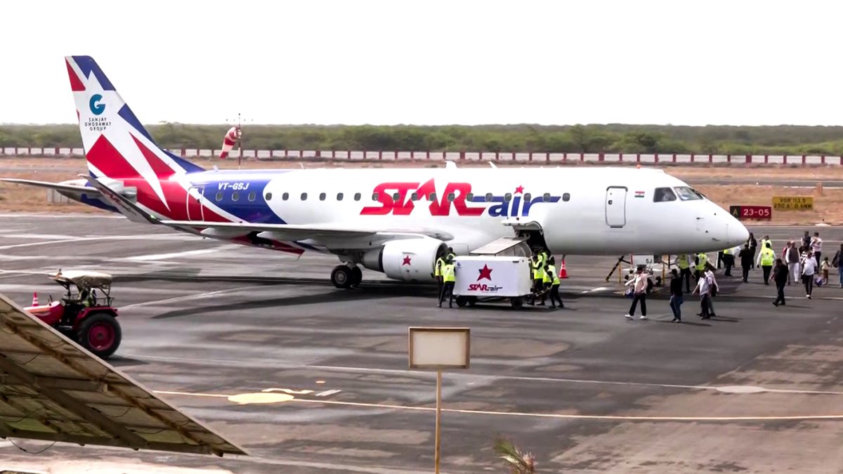 Star Air begins commercial flights at Mundra Airport in Kachchh