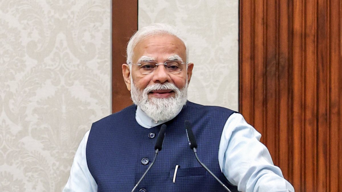 PM Modi meets 2024 batch IAS officer trainees in Delhi