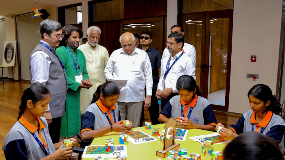 Gujarat CM launches school enrolment festival at PM Modi's alma mater