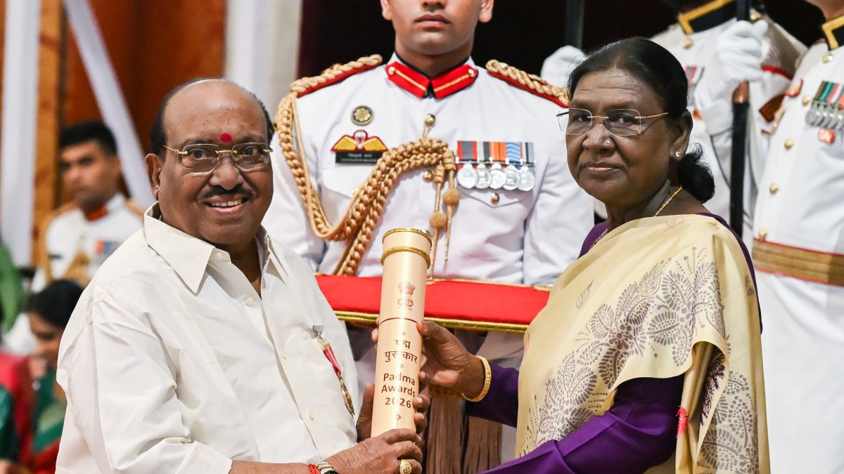 President Murmu confers Padma Bhushan on Vellappally Natesan