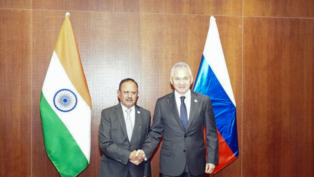 NSA Ajit Doval meets his counterpart Secretary of the Security Council of the…