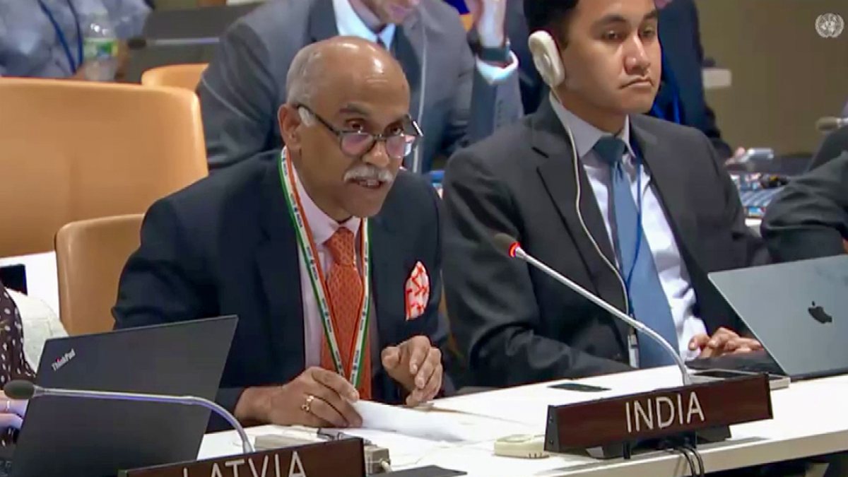 India's UN envoy speaks at UNSC Arria-formula meeting in New York