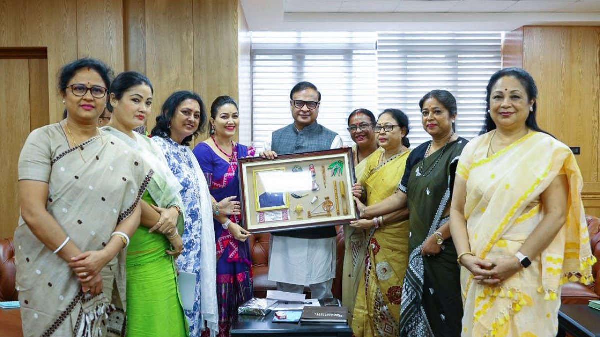 Assam women's commission delegation meets CM Sarma