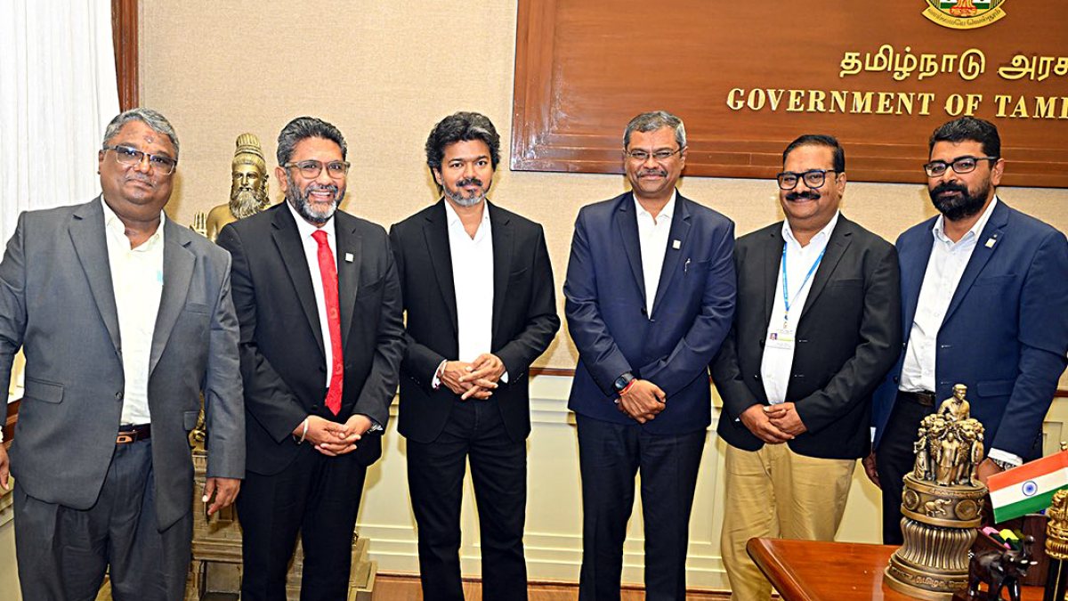 Tamil Nadu CM Vijay meets BPCL officials in Chennai