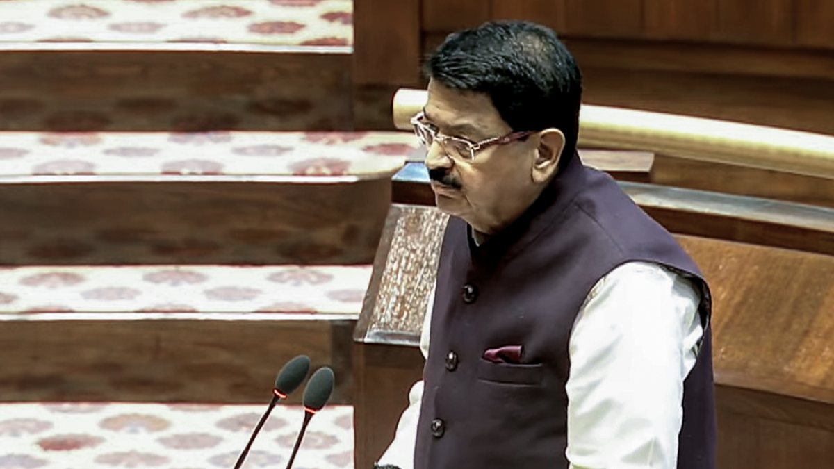 MP Parimal Nathwani takes oath as Rajya Sabha member