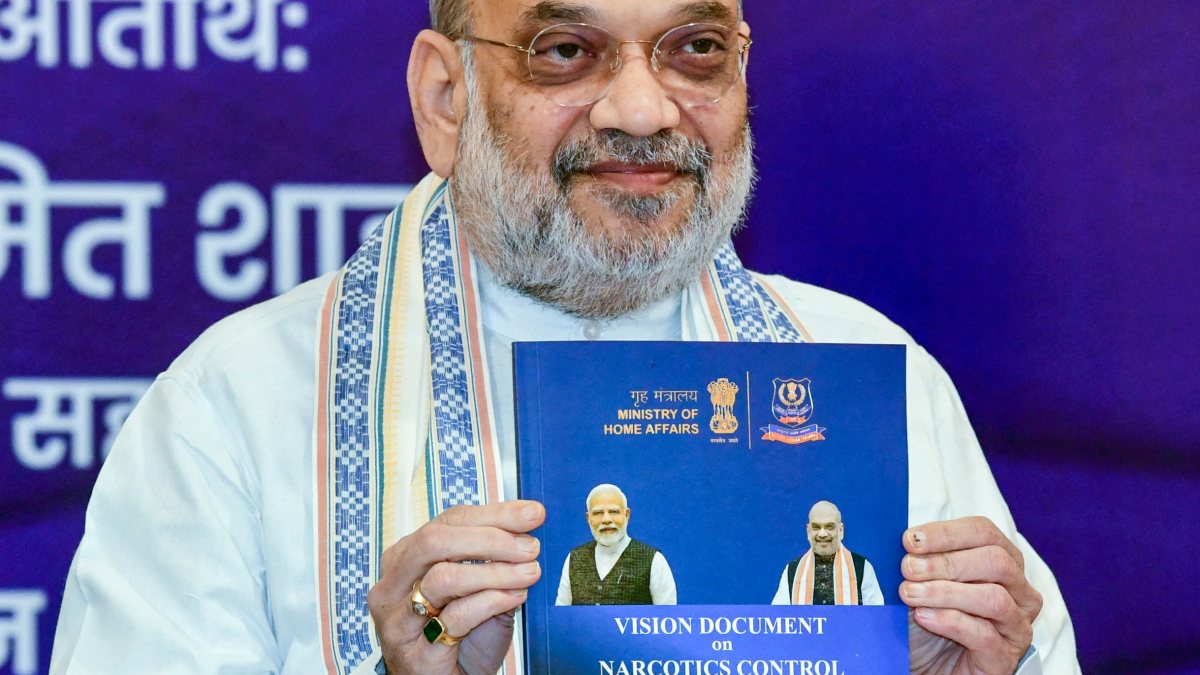Amit Shah launches narcotics control vision document for 2026-2029