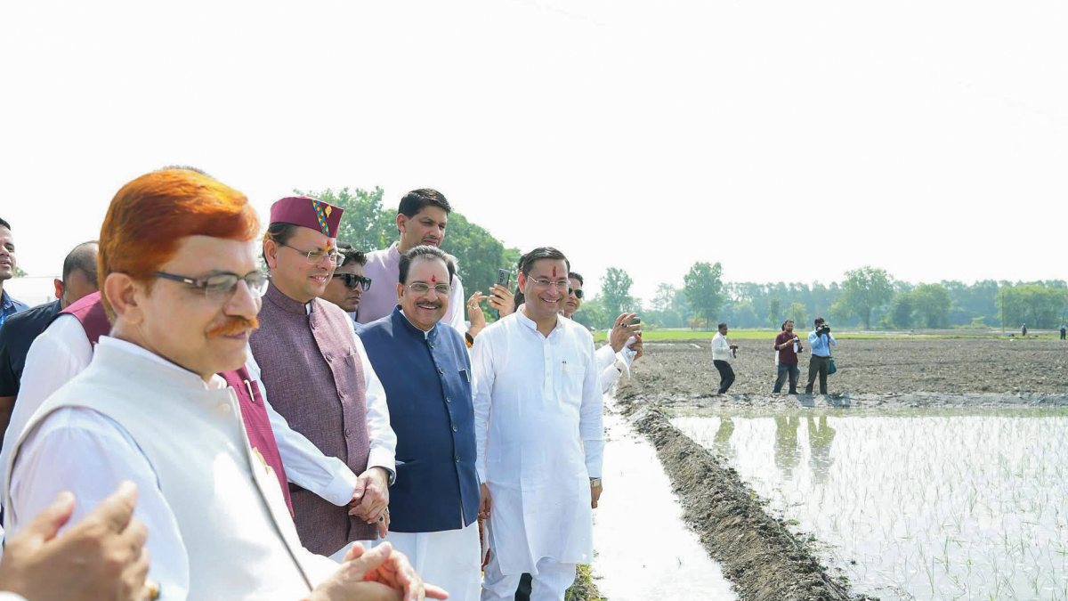 Union Agriculture Minister Shivraj Singh Chouhan and Uttarakhand Chief Minister…