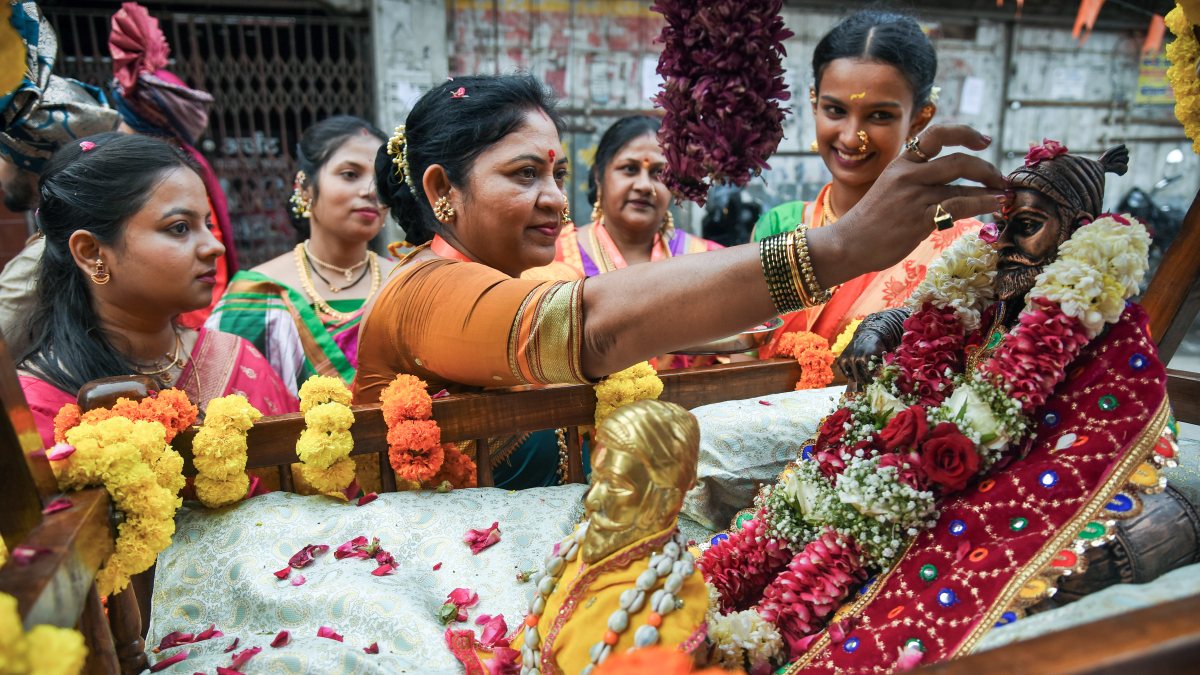 Palkhi procession marks 353rd Shivrajyabhishek Din in Nagpur