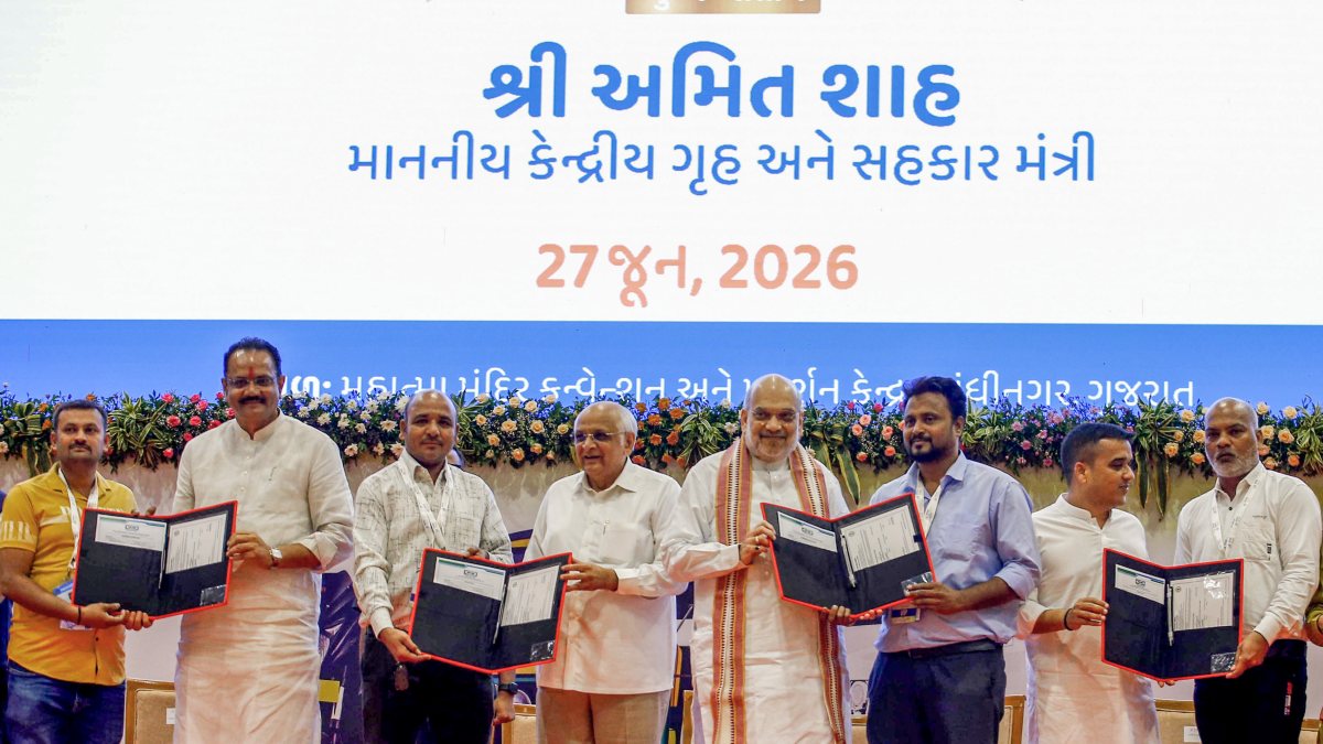 Amit Shah launches 'Bharat Taxi' in Gandhinagar
