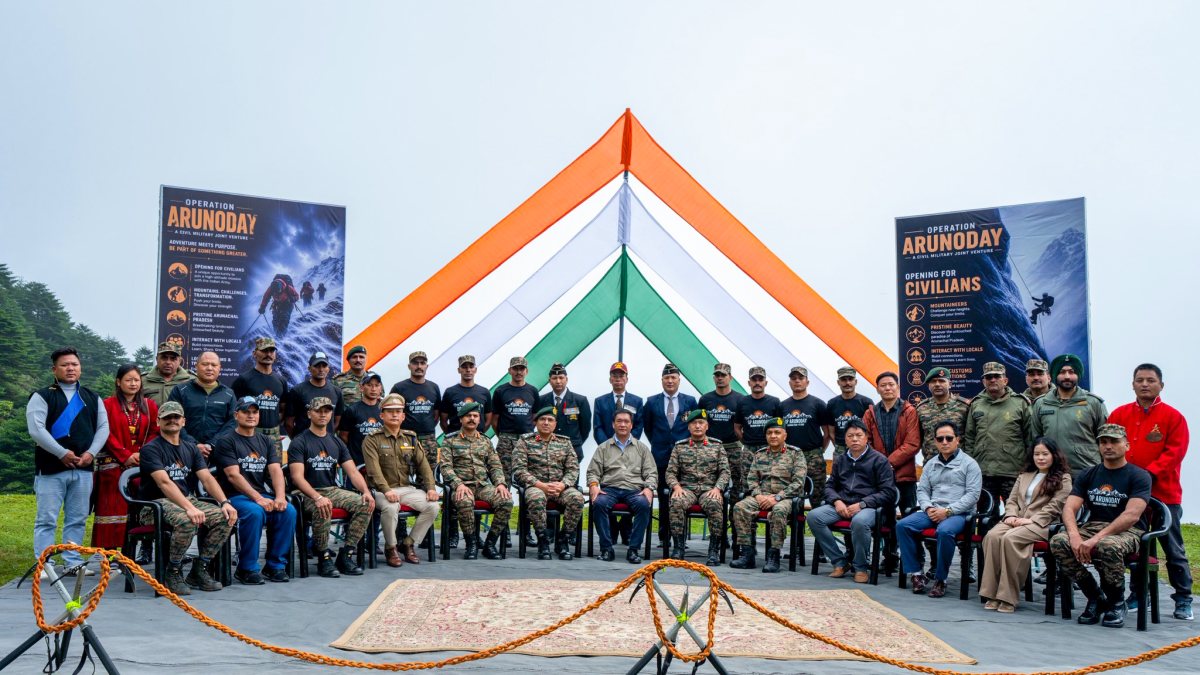 Arunachal CM flags off Operation Arunoday expedition in Tawang