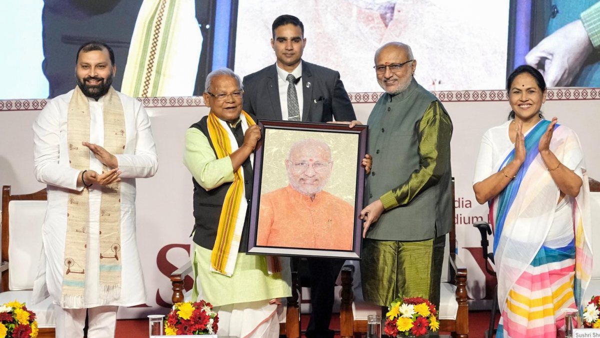 VP Radhakrishnan, Manjhi at MSME Day 2026 celebrations