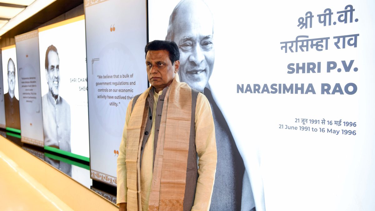 Chief Spokesperson of BJP Telangana, N.V. Subhash attends the inauguration of…