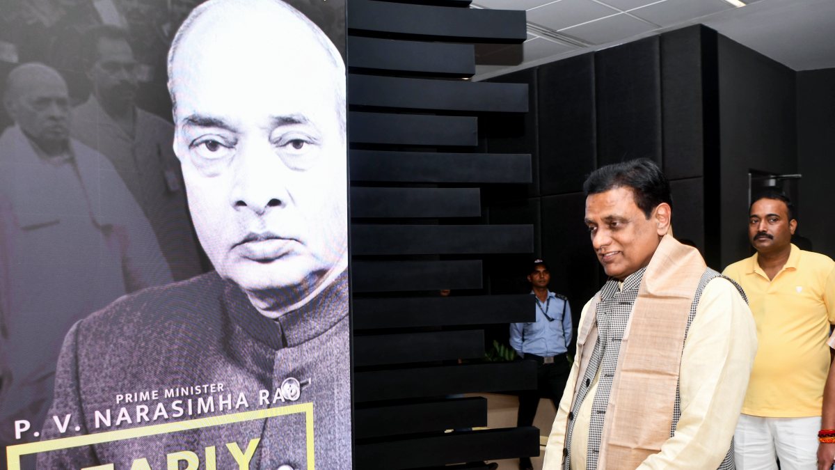 Chief Spokesperson of BJP Telangana, N.V. Subhash attends the inauguration of…