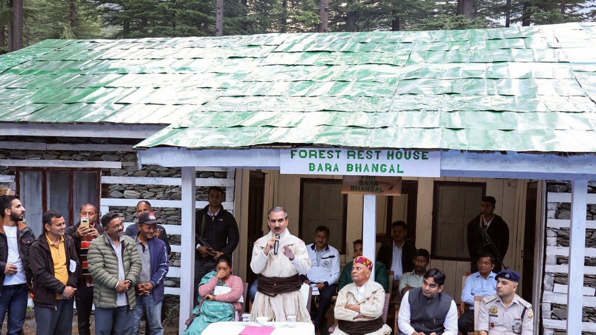 Himachal CM Sukhu visits remote Bara Bhangal region in Kangra