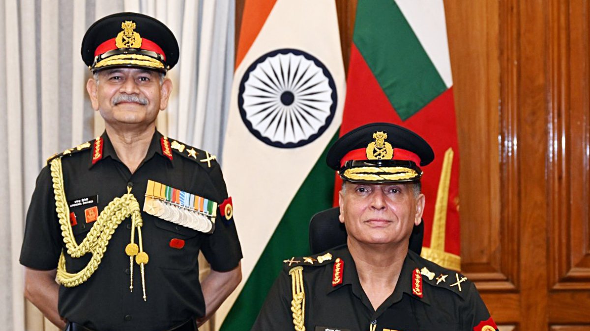 General Dhiraj Seth takes charge as 31st Army Chief