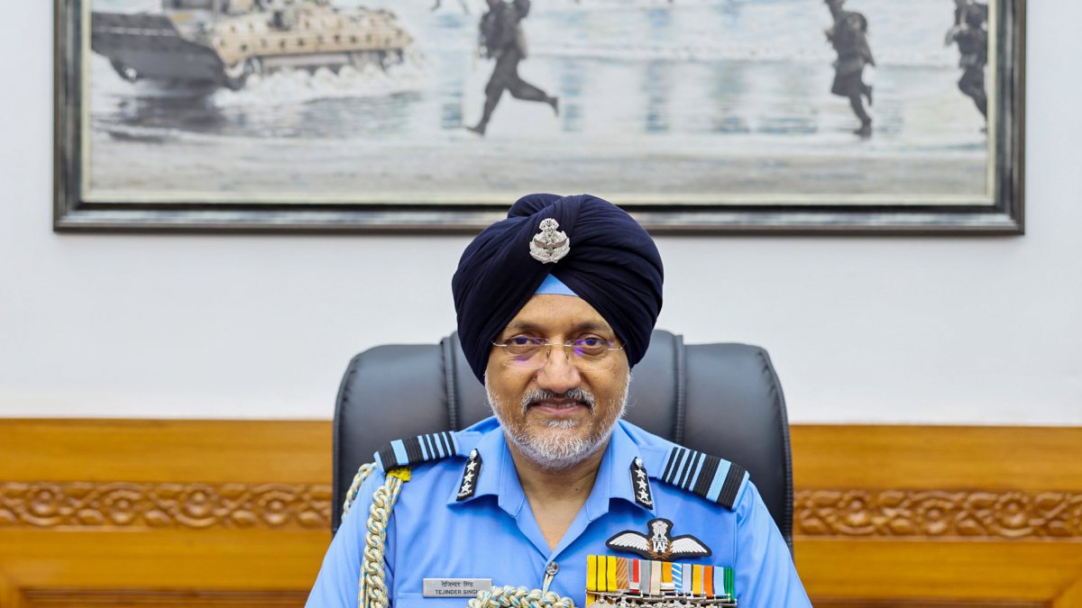Air Marshal Tejinder Singh takes over as the Chief of Integrated Defence Staff…