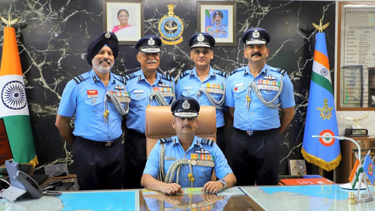 Air Marshal P V Shivanand takes charge of South Western Air Command