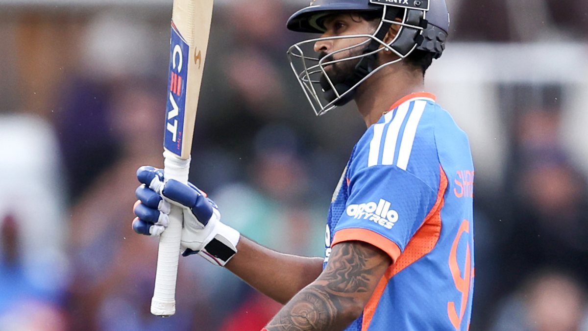 Shreyas Iyer celebrates half-century in 1st T20I against England