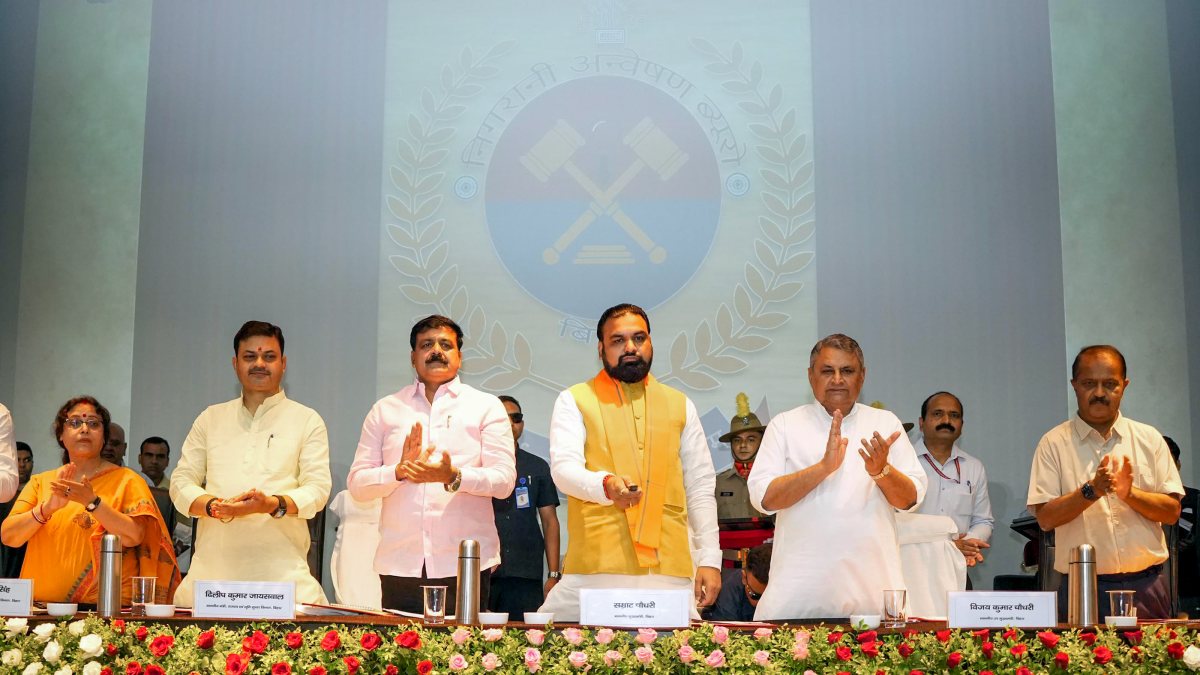 Bihar CM Samrat Chaudhary at Vigilance Awareness Day event in Patna