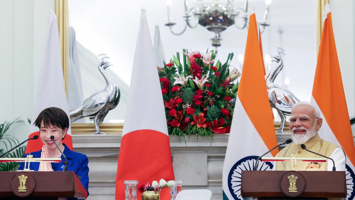 Modi and Japan PM Takaichi hold joint press meet in Delhi