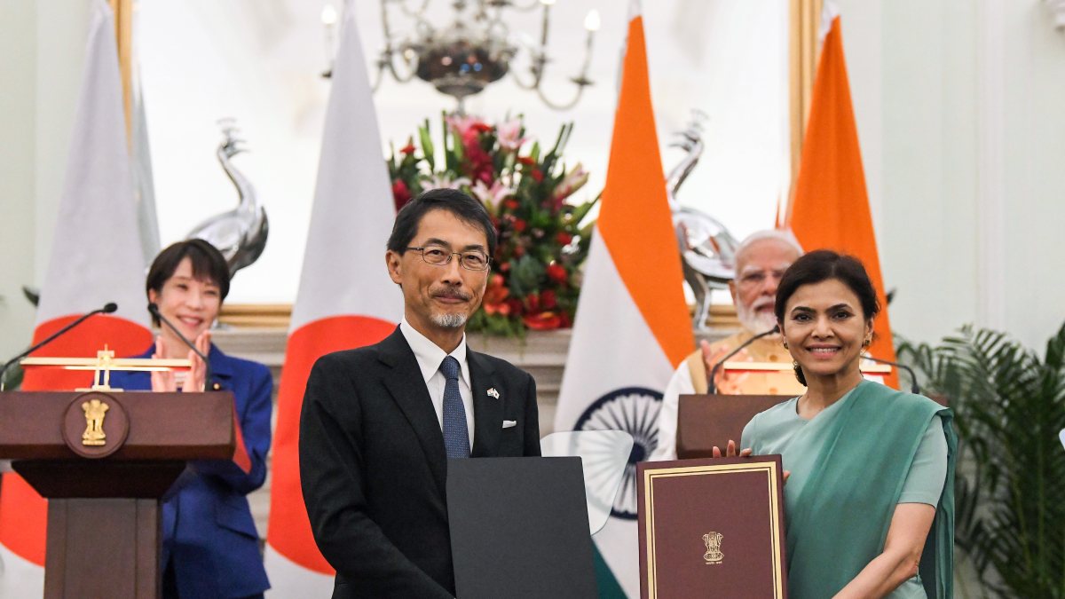 Modi and Japan PM Takaichi witness MoU exchange in New Delhi