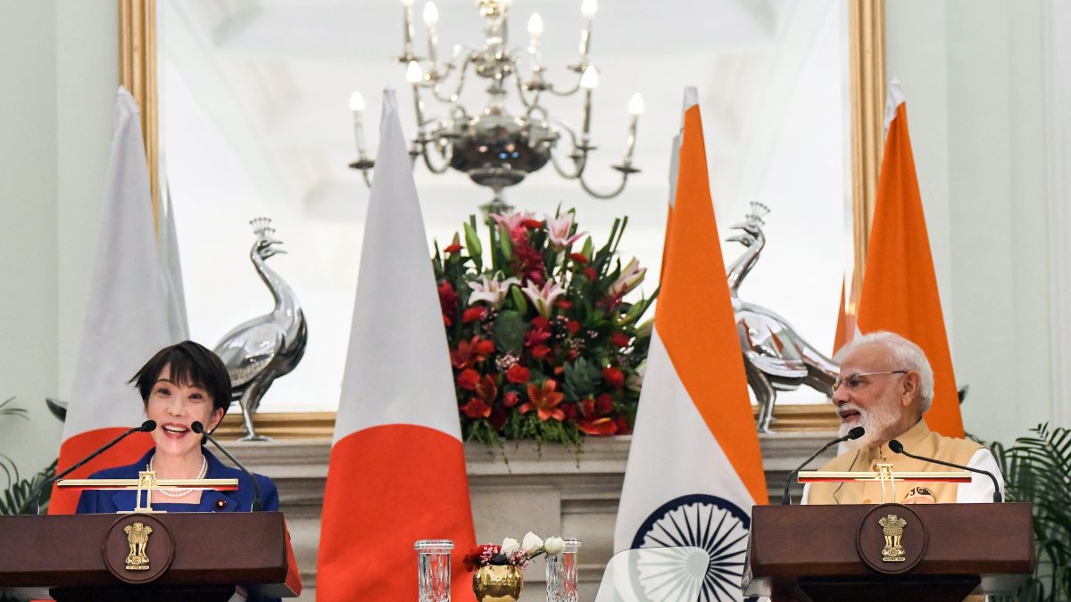 Modi and Japan's Takaichi hold joint press statement in New Delhi