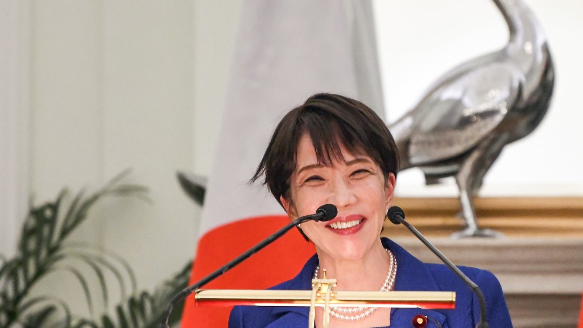 Japan PM Sanae Takaichi addresses joint press meet with PM Modi