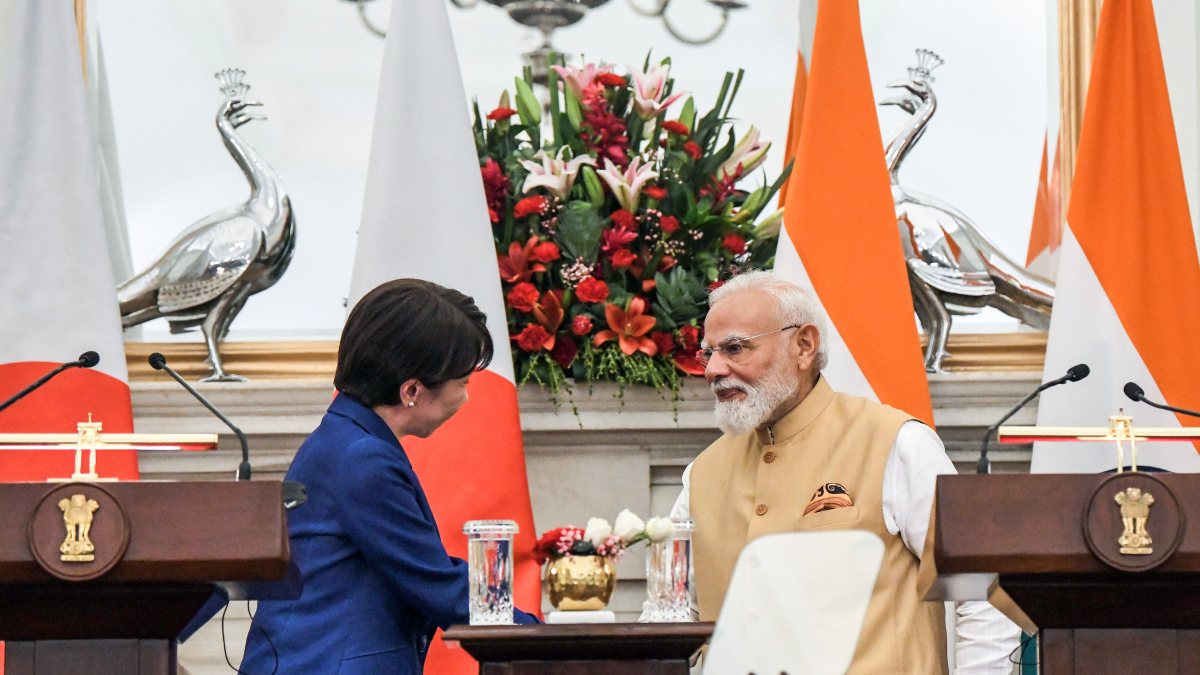 Modi and Japan's Takaichi hold joint press statement in Delhi