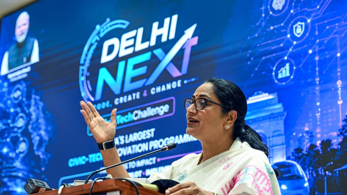 Delhi CM Rekha Gupta speaks at Delhi Next opening ceremony
