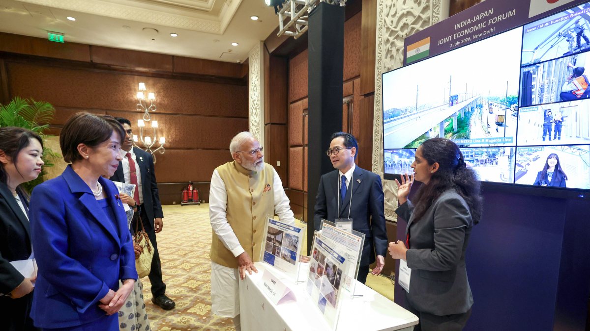 Prime Minister Narendra Modi and Japanese Prime Minister Sanae Takaichi visit…