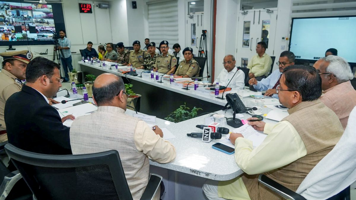 Uttarakhand CM Dhami inspects pre-monsoon disaster drill