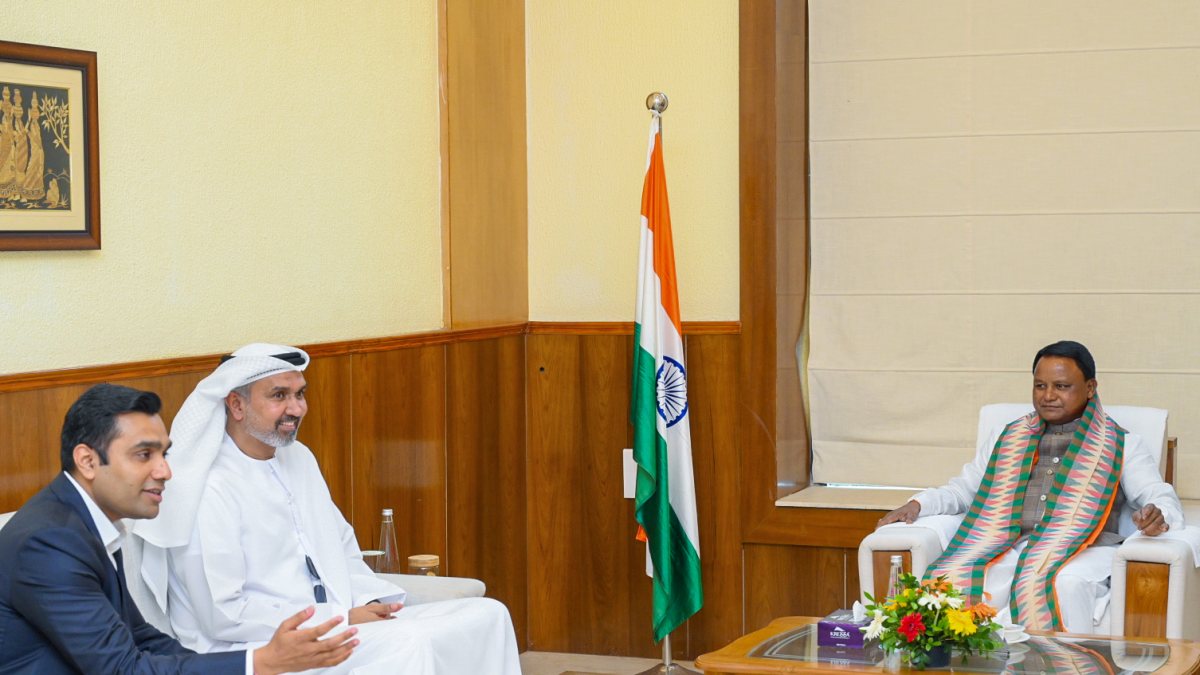Odisha CM meets Adani Ports, IHC CEOs before MoU signing