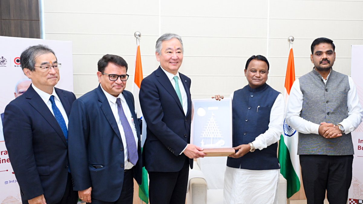 Odisha Chief Minister Mohan Charan Majhi during an interactive session with…