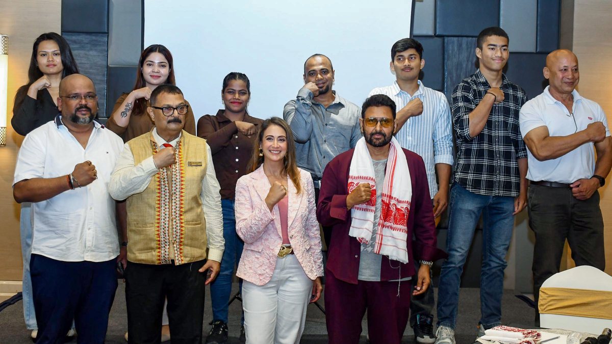 Pro Panja League co-founders pose for group photo in Guwahati