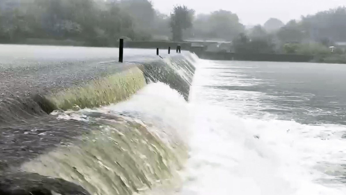 Kaveri River water level rises after heavy rainfall in Navsari