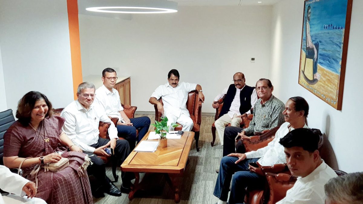 Congress MP KC Venugopal chairs party meeting in Goa
