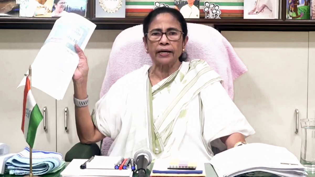 Mamata Banerjee shares video message on social media