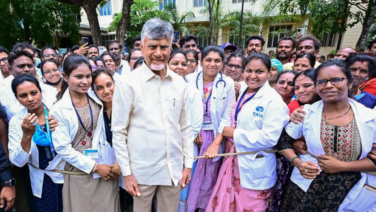 Andhra CM Naidu inaugurates CT scan, dialysis centres in Kuppam