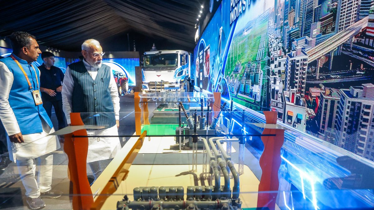 PM Modi visits CG Semi OSAT facility in Sanand