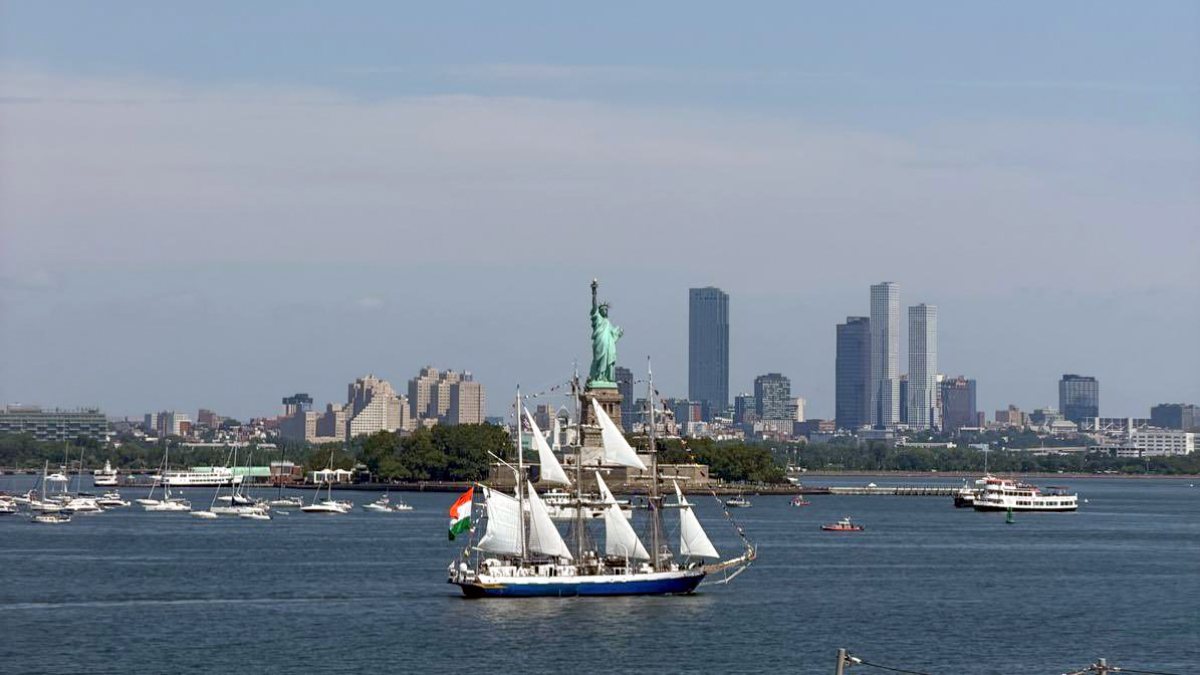 INS Sudarshini enters Port of New York and New Jersey