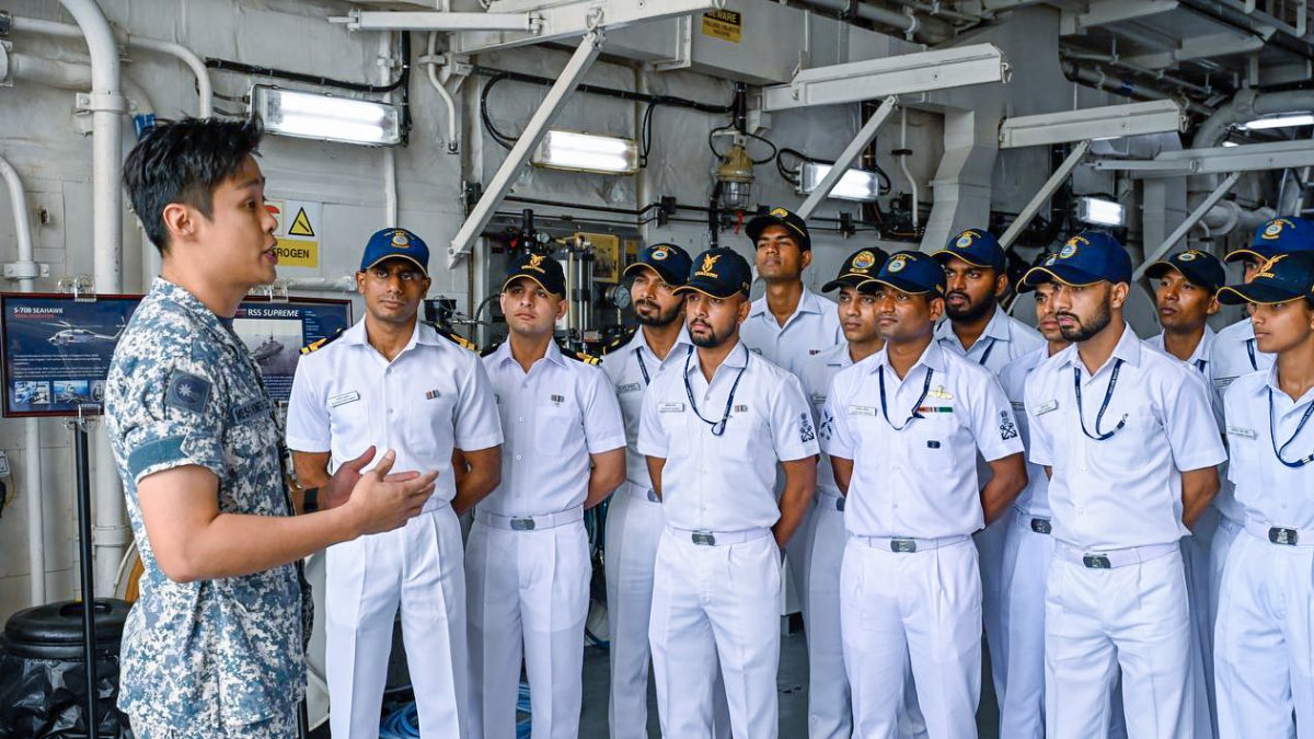 Indian Navy ships conclude Singapore port call