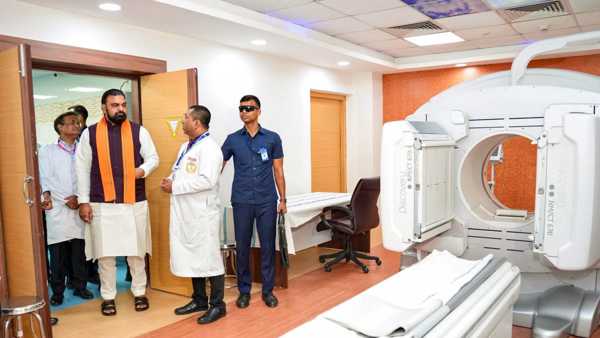 Bihar CM Samrat Choudhary inspects AIIMS in Patna